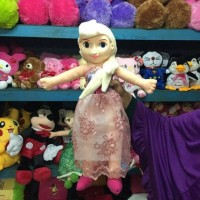 Jual BONEKA FROZEN BRUKAT KREM Murah