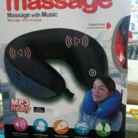 Jual Bantal pijat leher travel Pilows Massager with Music mp3 player Murah