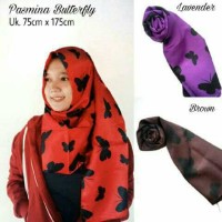 Jual Pashmina Butterfly Murah