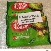 Jual kitkat green tea import japan Murah