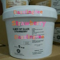Jual Elmer Dip Glaze Strawberry 5 Kg / Chocomaltine Murah