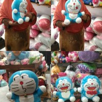 Jual boneka doraemon medium (jual jg tas sekolah 3 dimensi bantal jumbo) Murah