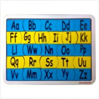 Jual Mainan Kayu Edukasi Puzzle Alfabet - Angka - Huruf Hijaiyah Murah