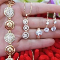Jual set perhiasan xuping 21.8. Murah