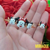 Jual set xuping gelang & cincin 21.8 Murah