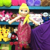 Jual BONEKA FROZEN BRUKAT PINK Murah