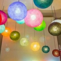 Jual lampion benang gantung Murah
