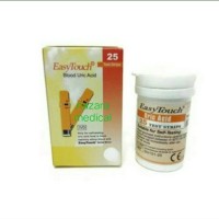 Jual strip asam urat easytouch/ blood uric acid Murah