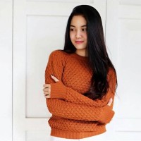 Jual Sweater nanas premium roundhand popcorn Murah