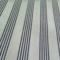Jual Kain Lurik Batik - Putih strip Hitam 5 Murah