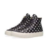 Jual Sepatu Converse Women CTAS 70S HI POLKA Black Leather 155459C Original Murah