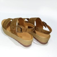 MURAH!!! Terlaris sandal wedges wanita terbaru 2017 daphnie 2