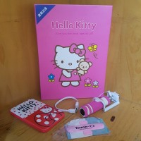 Jual Hello Kitty 3 in 1 Set Powerbank Tongsis Touch U Terlaris Murah