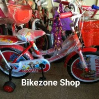Sepeda mini anak perempuan 16 inch Everbest Model TERBARU