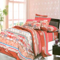 Jual Chelsea Rosewell Sprei 200x200cm (Super King) - 0521-1 Merah Murah
