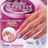 Jual Salon Express Nail Art Stamping Kit Salon Expres spa kecantika Murah