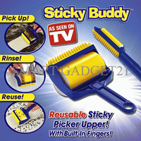 Jual Sticky Buddy Lint Roller Rol Pengangkat Bulu Debu Kotoran MURAH TERLAR Murah