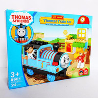Jual BLOCK THOMAS AND FRIENDS TRAIN SET BUILDING BRICK LEGO 8901 24 PCS Murah