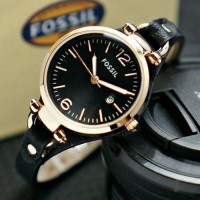 Jual FOSSIL L90: Jam tangan wanita red silver Murah