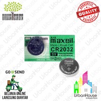 Jual Baterai MAXELL 2032 ORIGINAL Batery Cell Untuk pH Meter TDS Meter Murah