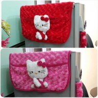 Jual Cover Kulkas / Tutup Kulkas Hello Kitty Murah