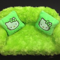 Jual Tempat tissue hello kitty sofa snail / sarung kotak tissue Murah