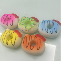 Jual Squishy Motif DONAT HELLO KITTY / Gantungan Kunci Murah