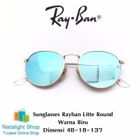Jual Sunglasses Kaca Mata Wanita RB Little Round Aviator Super Elegan Mewah Murah
