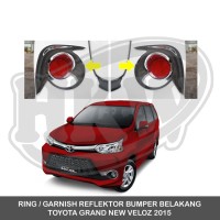 Jual RING / GARNISH REFLEKTOR BUMPER BELAKANG GRAND AVANZA V Murah Murah