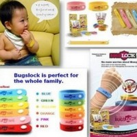 Jual gelang nyamuk bugs lock anti serangga kids baby anak dewasa mosquitto Murah