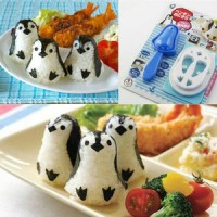 Jual Pinguin Bento Rice Maker Cutter Mold - Cetakan Nasi Nori Penguin Murah