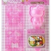 Jual Sale Cetakan Bento Hello Kitty 3D Sanrio Nasi Sushi Mold DIY Nori Murah