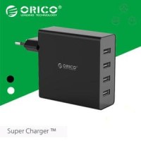 Jual Orico USB Wall Travel Adapter Charger Hub 4 Port - DCW-4U Limited Murah