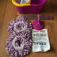 Jual NEW Alat Pel Super Mop Bolde Pembersih Lantai Efektif Anti Bakteri Ram Murah