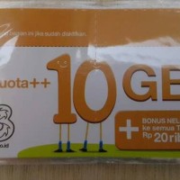 Jual Promo voucher isi ulang data tri 10 gb kuota vocer three regu Murah 20 Murah