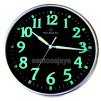 Jual Jam Dinding UNIK lucu Glow In The Dark Meridient Minimalis bagus murah Murah