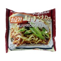Jual PAKET 5 BUNGKUS INSTANT NOODLE KOREA SAMYANG BEEF MUSHROOM RAMYUM Murah