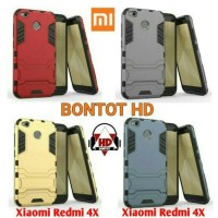 Jual Hardcase Iron Man Slim Case Robot Casing Stand XIAOMI REDMI 4X / PRIME Murah