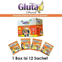 Jual PROMO GLUTA DRINK SACHET PERBOX Murah