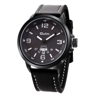 Jual Oulm Jam Tangan Analog Kulit Pria Japan Movement - HP9028 Murah