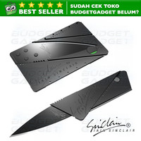 Jual Sinclair 2 Kartu Pisau Lipat Aluminum Cardsharp Hidden Knife Murah