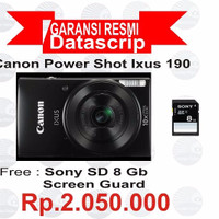 Jual Canon Ixus 190 Black Murah