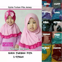 Jual READY jilbab anak/jilbab siria turban kombinasi/jilbab 3in1 Murah