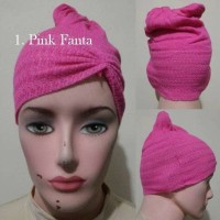 Jual Ciput Rajut kerut / Ciput rajut anti pusing kerut . Murah