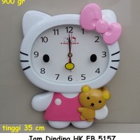 Jual JAM DINDING HELLO KITTY 157 - Bukan TUPPERWARE Murah