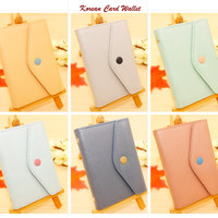Jual MURAH ! Korean Card Wallet Model AMPLOP (Muat 20 kartu) Murah
