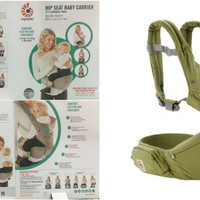 Jual Gendongan Bayi Ergobaby Ergo Baby Hipseat Hip Seat Carrier Green Murah