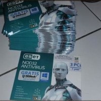 Jual Software Antivirus Eset Nod 32 3pc/ nod32 antivirus 3 user Original Murah
