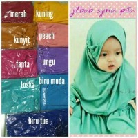 Jual jilban bayi/ jilbab anak/ siria pita/jilbab baby/ jilbab kids Murah