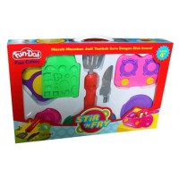 Jual Mainan Anak Perempuan Fun Doh Stir n Fry - Mainan Lilin Murah